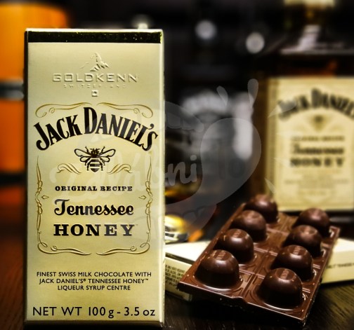 Luxusní čokoláda Goldkenn s náplní Jack Daniel´s Honey 100g