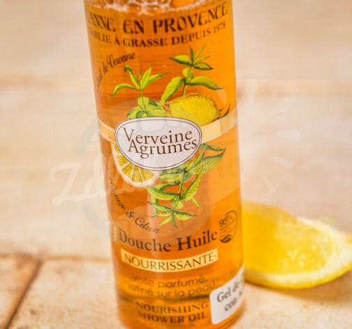 Vyživující sprchový olej Jeanne en Provence s extraktem z verbeny a citronu 250 ml