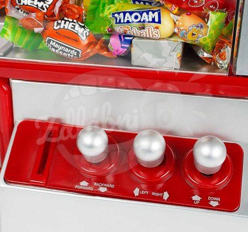Automat s jeřábem na bonbony