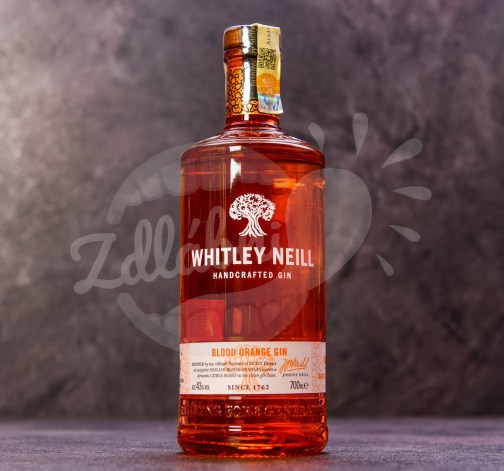 Whitley Neill "Blood Orange" gin 43 % 0,7 l