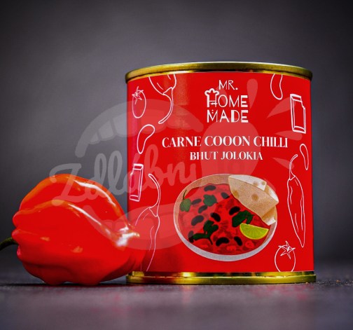 Carne cooooon chilli Bhut Jolokia 300 g