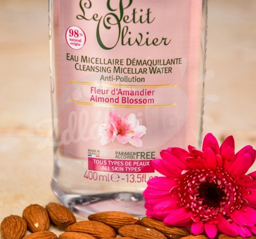 Čistící micelární voda Le Petit Olivier s vůní mandlového květu 400 ml