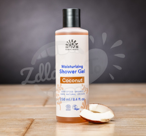 Vyživující BIO kokosový sprchový gel Urtekram 250 ml
