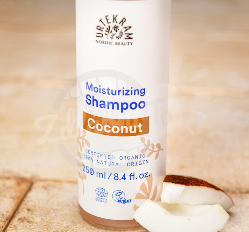 Hydratační BIO kokosový šampon Urtekram 250 ml