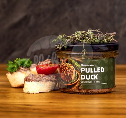 Trhané kachní maso konfitované na tymiánu 170 g