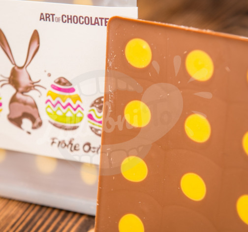Art of Chocolate Čokoládová tabule Frohe Ostern 120 g