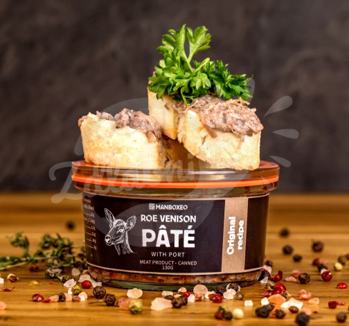 Srnčí paštika s portským vínem