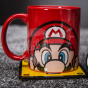 Sada s hrnkem, podtáckem a klíčenou Super Mario