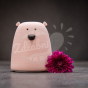 Malá lampička Rabbit&Friends medvídek – růžová