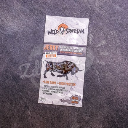 WildSpartan Jerky CLASSIC hovězí 40 g