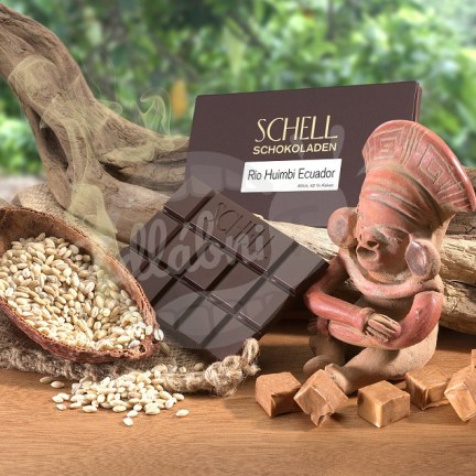 Mléčná čokoláda Schell Rio Huimbi Ecuador 50 g