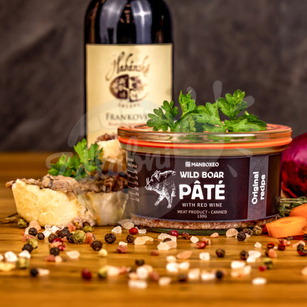 Paštika z divočáka na červeném víně 130 g