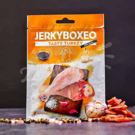 Krůtí sušené maso Jerkyboxeo - Original 25 g