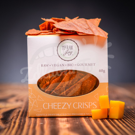 Křupavé sýrové krekry Cheezy Crisps 40 g