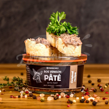 Srnčí paštika s portským vínem 130 g